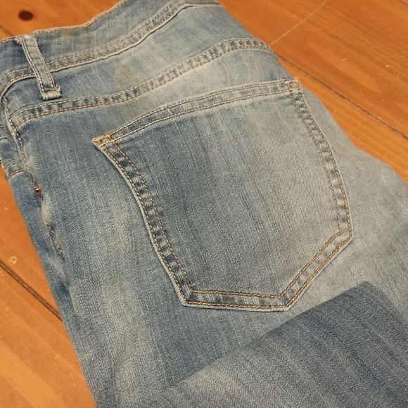 H&M Discolored Boyfriend Low Waist Tapered Leg. 26/32. - Picture 3 of 4